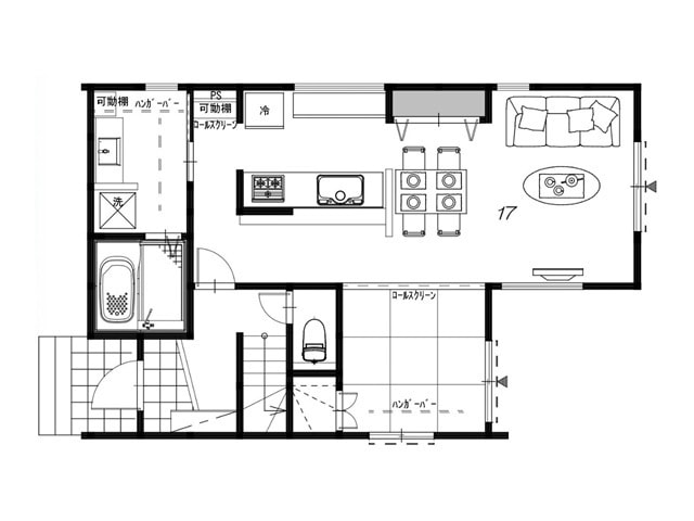 １階　間取り図