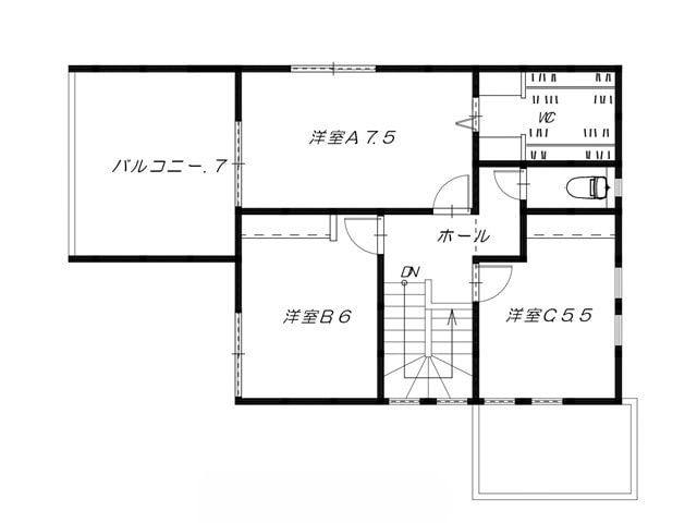 ２階　間取り図